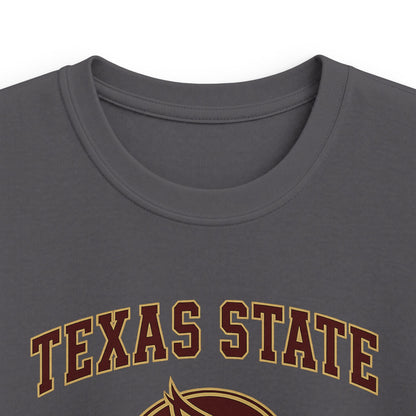 Texas State Bobcats Kids T-Shirt — Retro 1899 College Mascot Tee