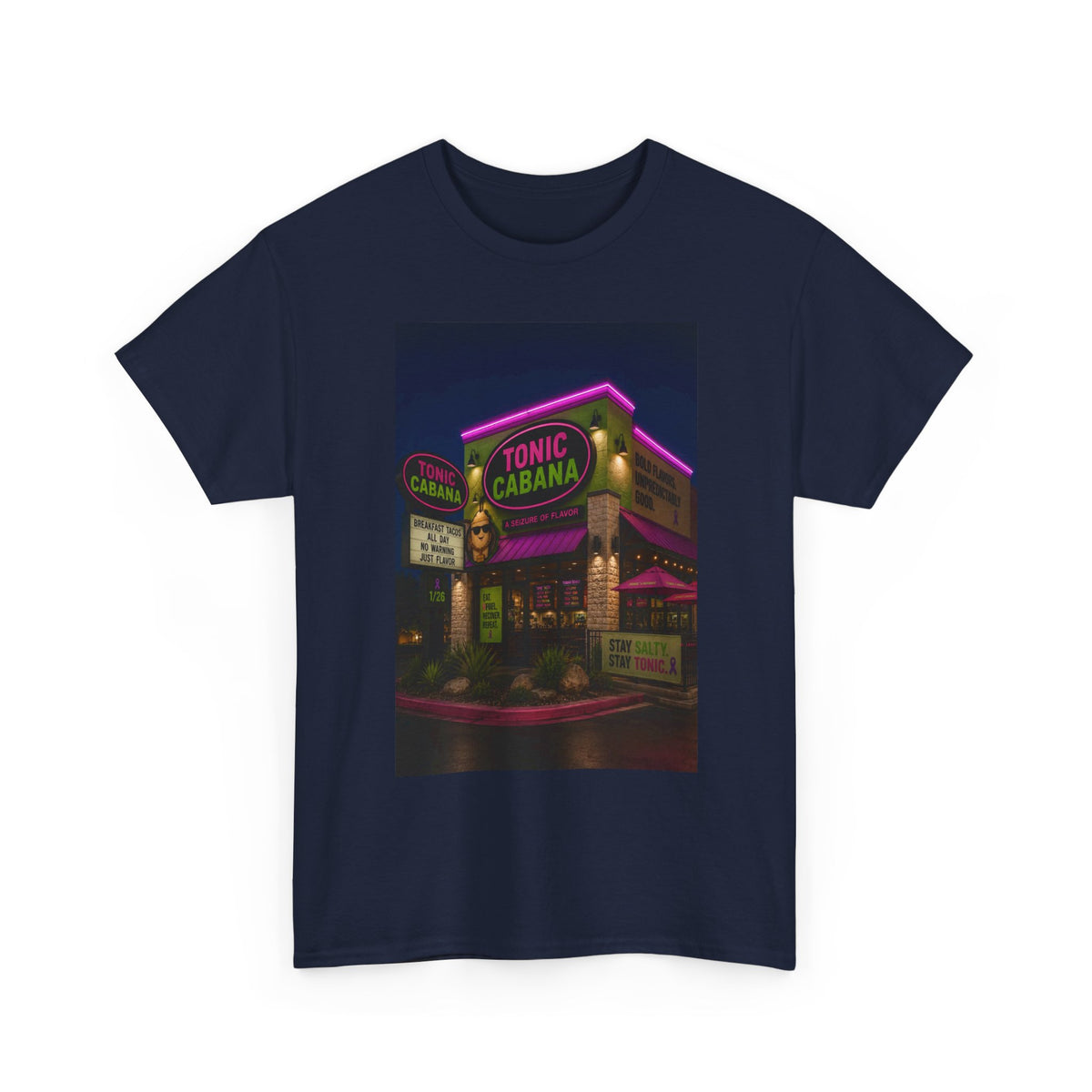 T-Shirt — Neon Tonic Cabana Nightclub Graphic Tee