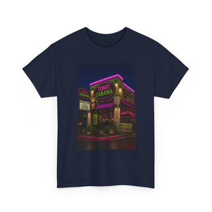 T-Shirt — Neon Tonic Cabana Nightclub Graphic Tee