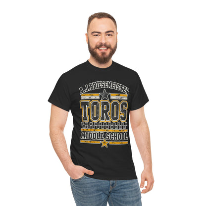Toros Middle School Tee — A.J. Briesemeister School Spirit T-Shirt