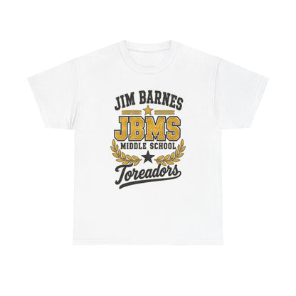 Jim Barnes Middle School JBMS Toreadors T-Shirt