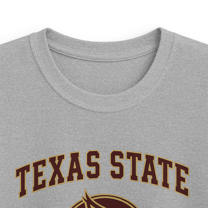 Texas State Bobcats Kids T-Shirt — Retro 1899 College Mascot Tee