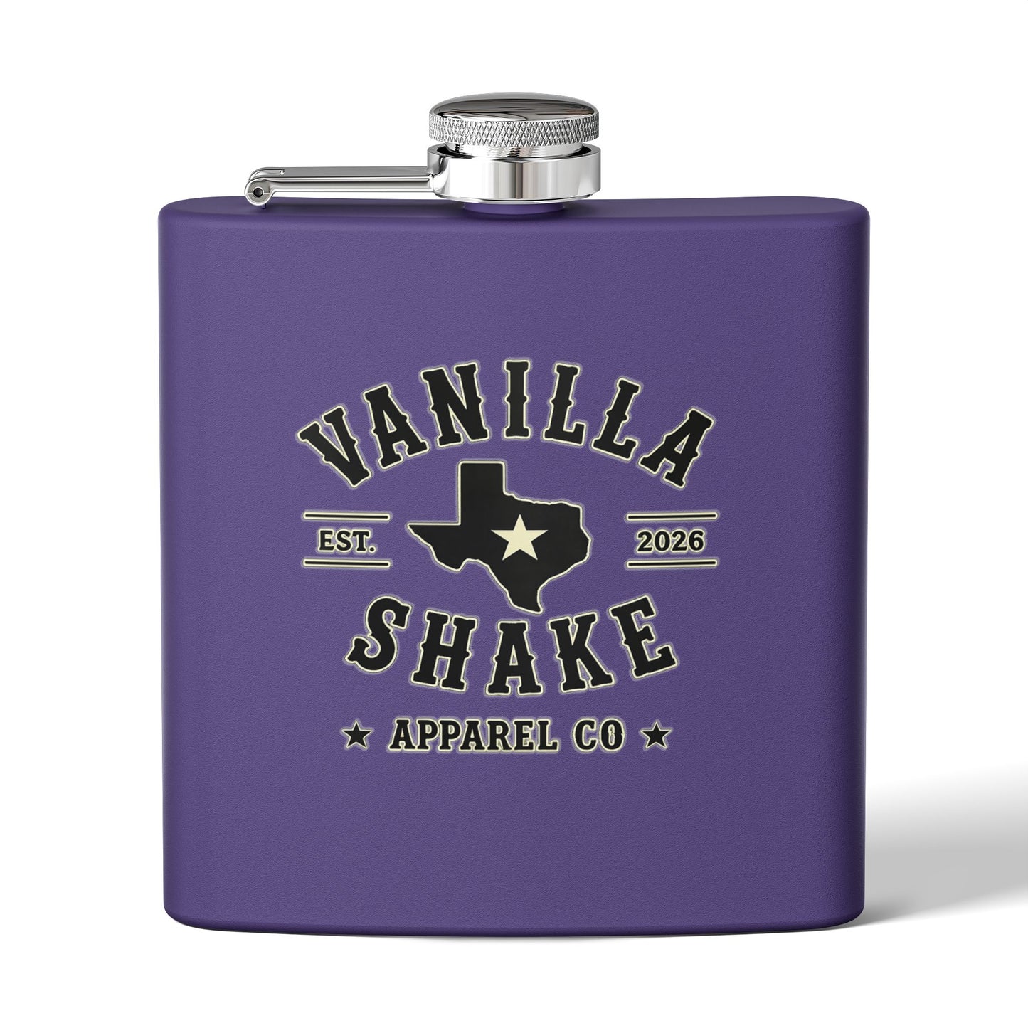 Stainless Steel Flask, 6oz