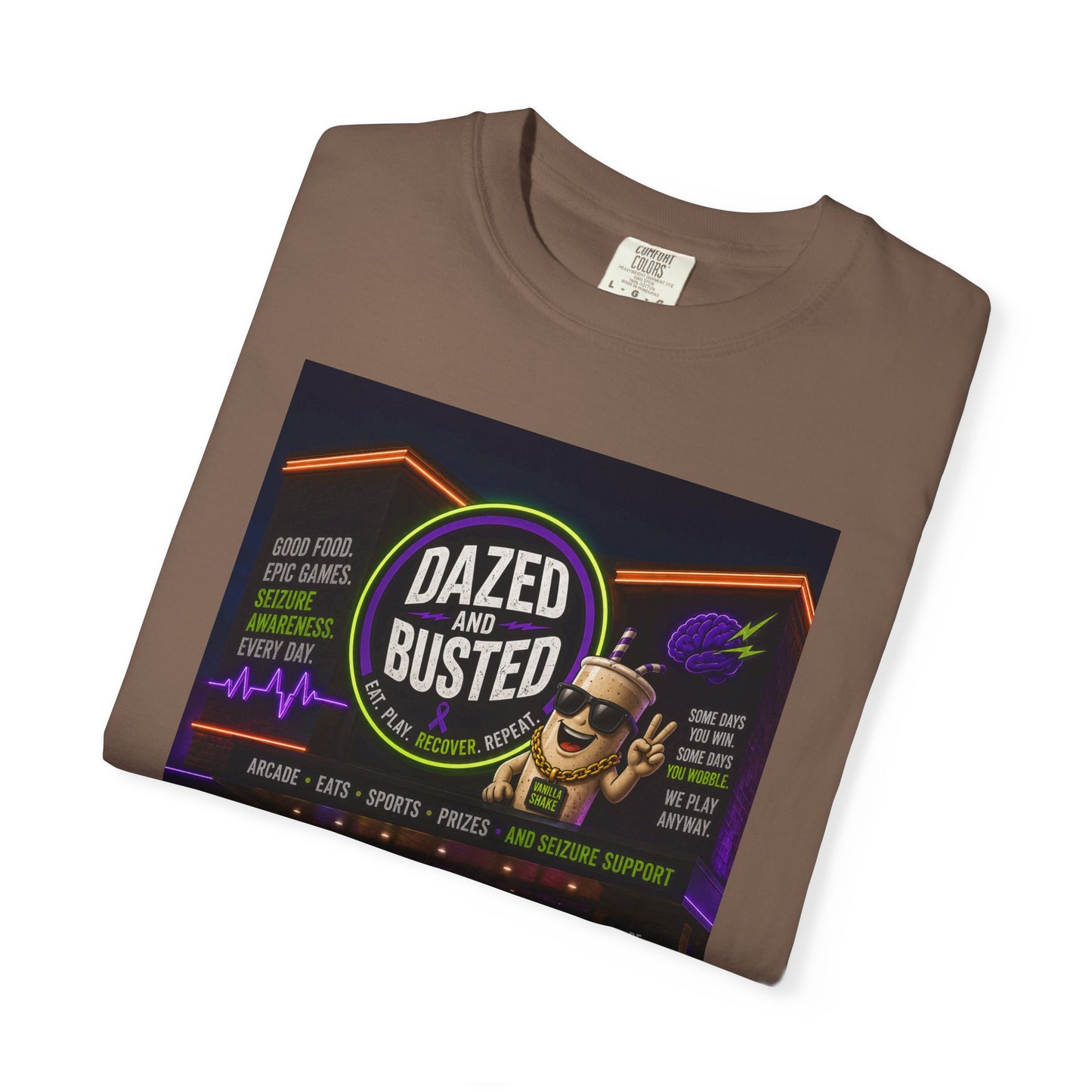 Dazed & Busted Neon Arcade T-Shirt