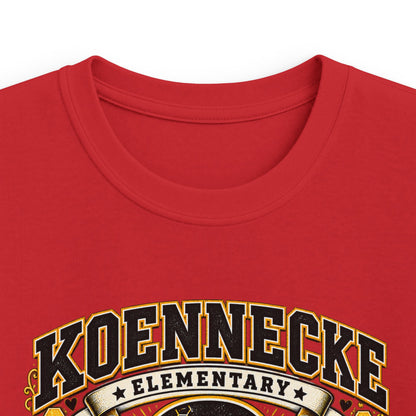 Third Grade Kids Tee - Koennecke Elementary 3rd Grade Sunflower Bee School Shirt