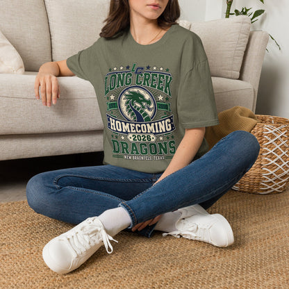 Long Creek Dragons Homecoming T-Shirt — School Spirit Tee (Est. 2020)