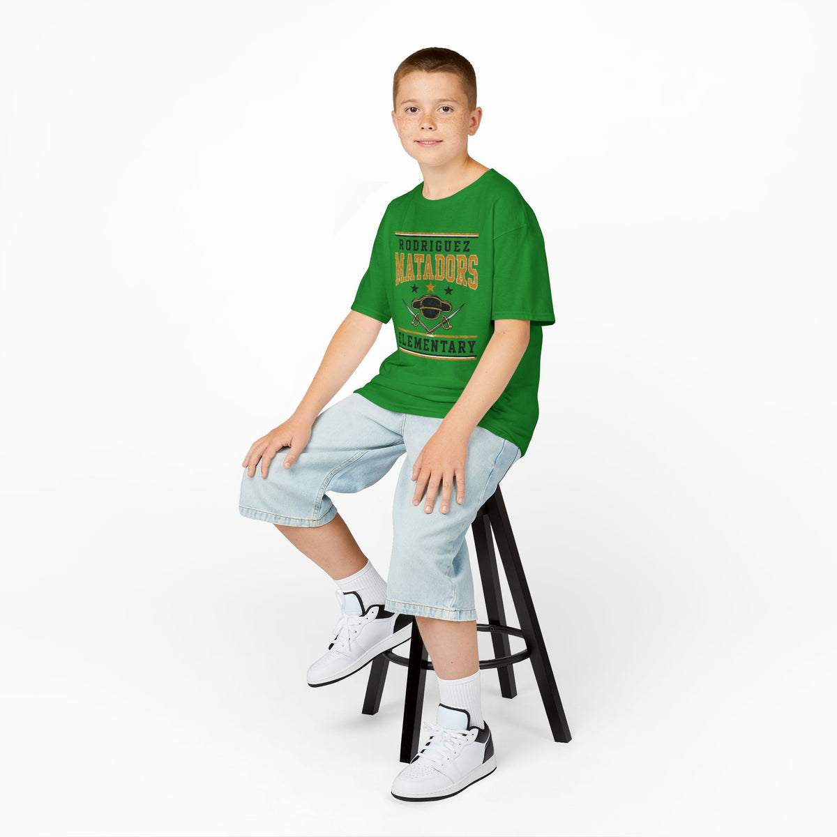 Rodriguez Matadors Elementary Kids T-Shirt — School Spirit Tee
