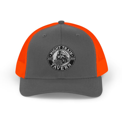 Night Train Tavern Trucker Cap-Embroidery