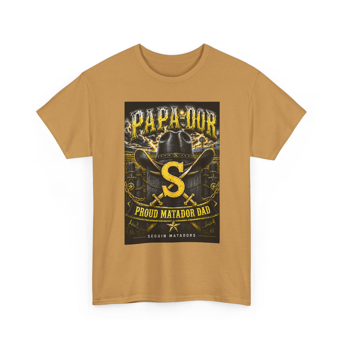 Matador Dad T-Shirt – "Papa-Dor" Proud Matador Design