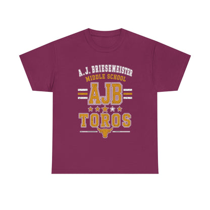 A.J. Briesemeister Middle School AJB Toros T-Shirt