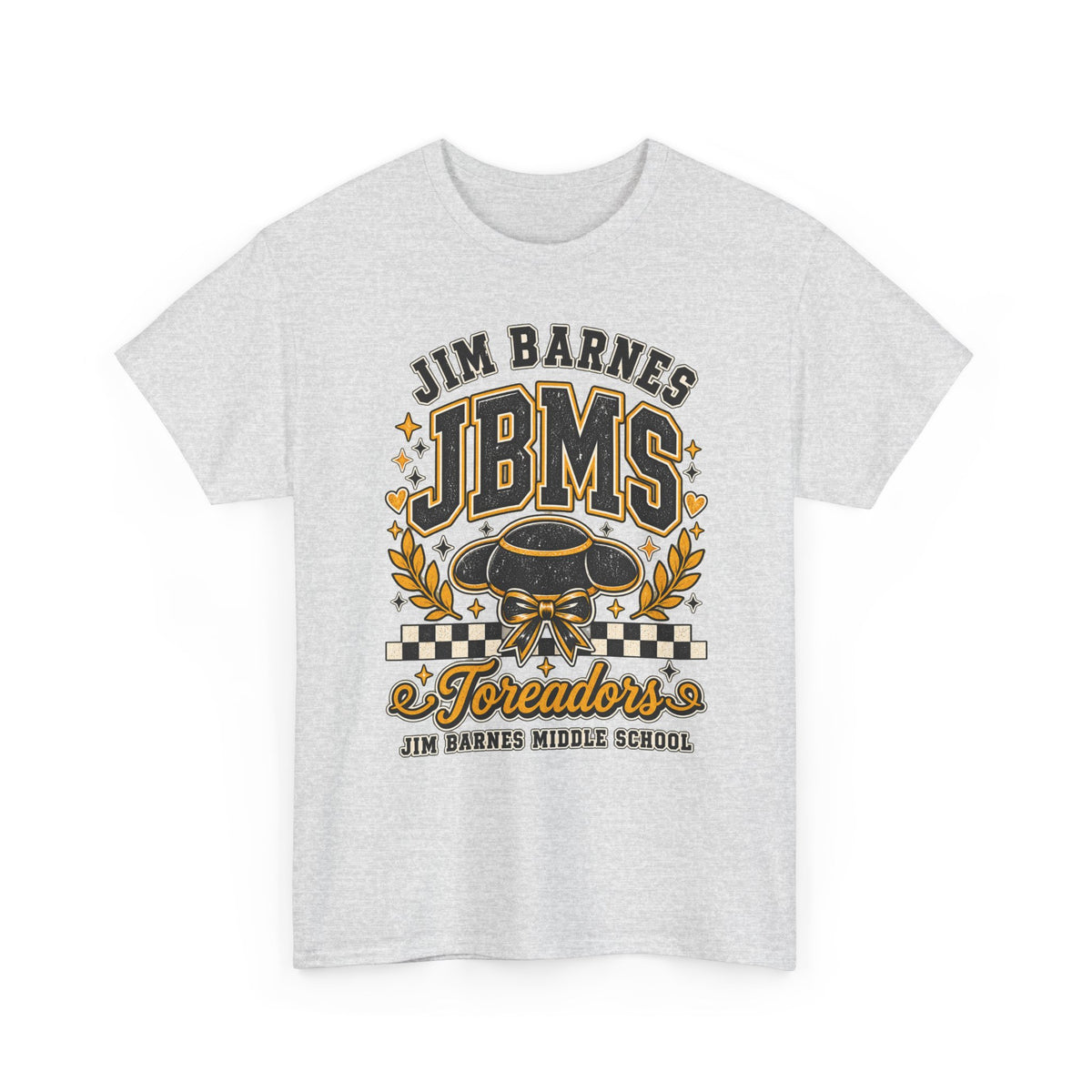 Jim Barnes JBMS Toreadors Middle School T-Shirt