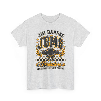 Jim Barnes JBMS Toreadors Middle School T-Shirt