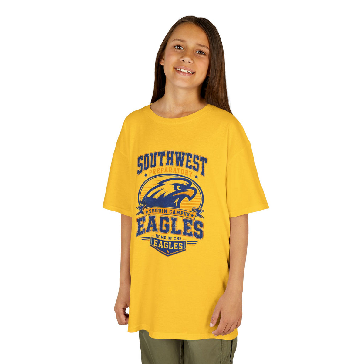 Kids Tee — Southwest Eagles School Spirit Football Team Shirt