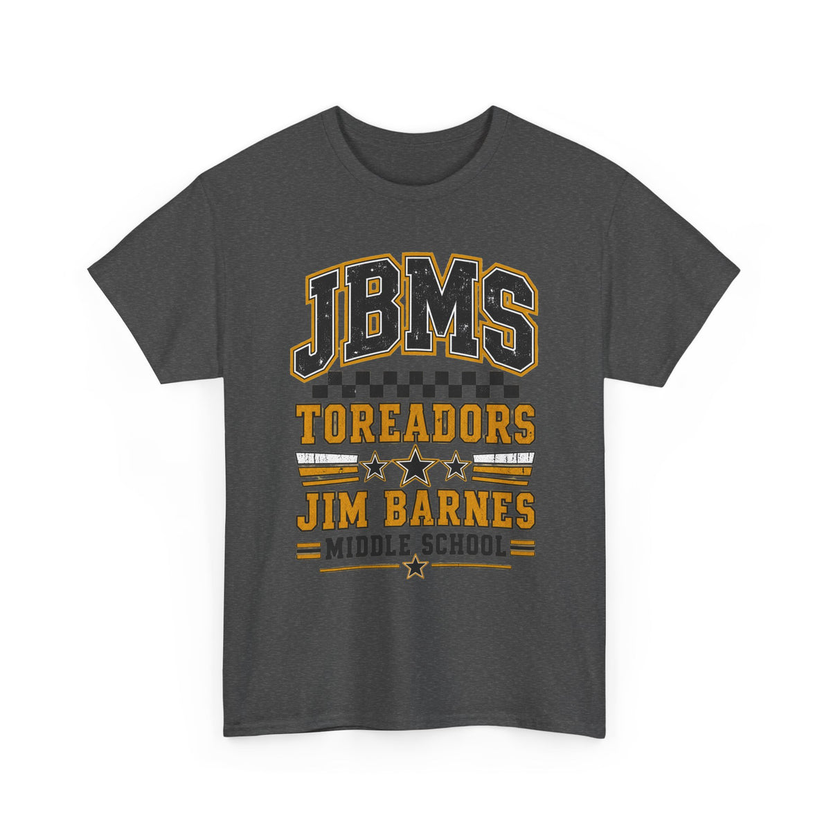 Jim Barnes Middle School Toreadors Tee — JBMS School Spirit T-Shirt