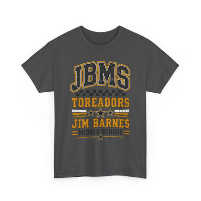 Jim Barnes Middle School Toreadors Tee — JBMS School Spirit T-Shirt