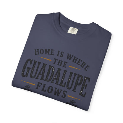 Guadalupe River T-Shirt — "Home Is Where The Guadalupe Flows" Vintage Outdoors Tee