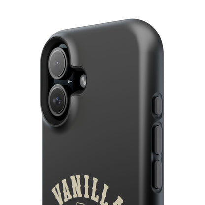 Black w/Ivory Logo lmpact-Resistant Phone Cases