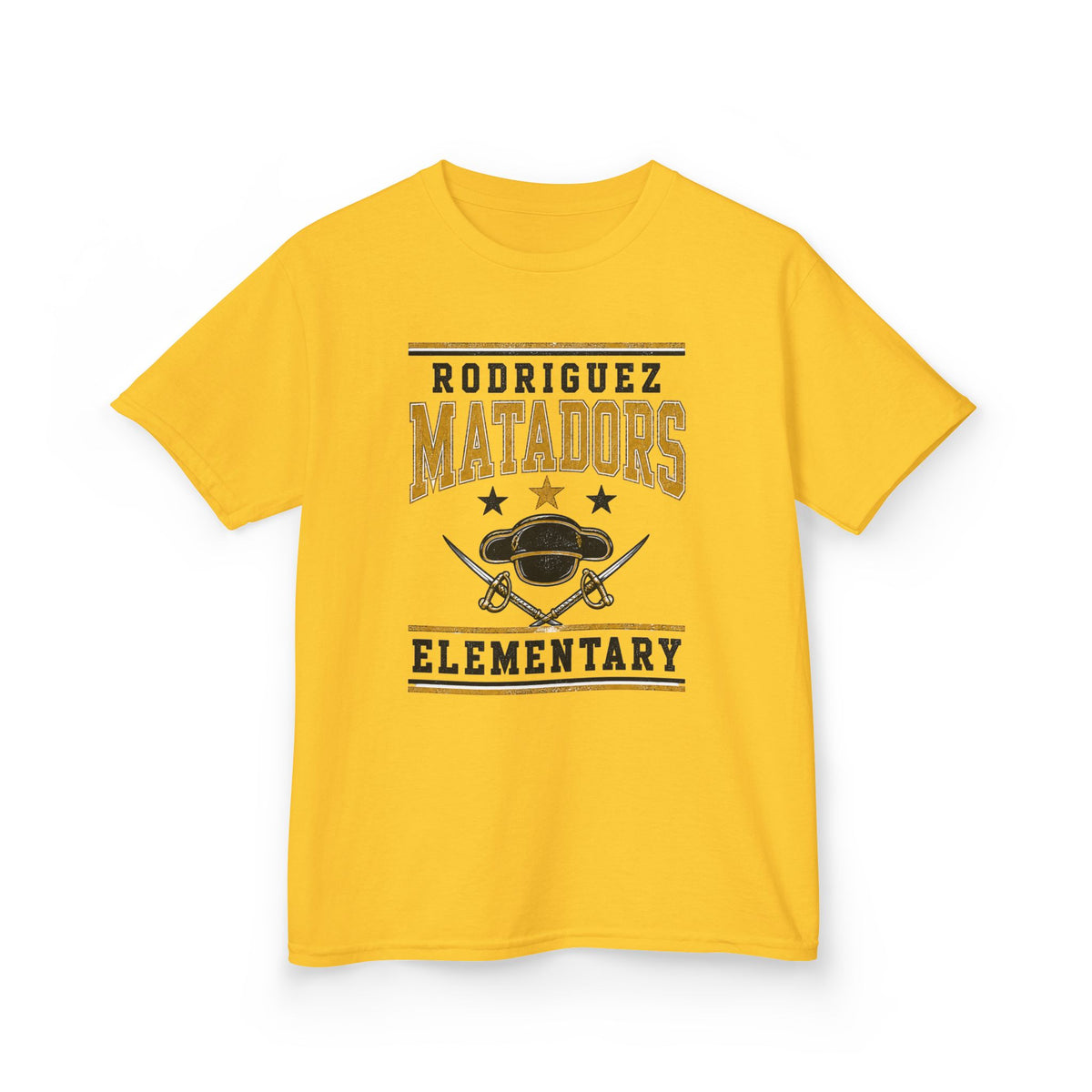 Rodriguez Matadors Elementary Kids T-Shirt — School Spirit Tee