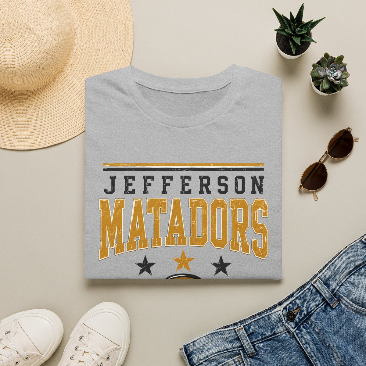 Jefferson Matadors Elementary T-Shirt — School Spirit Tee