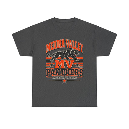 Medina Valley Panthers MV Castrovile Texas T-Shirt