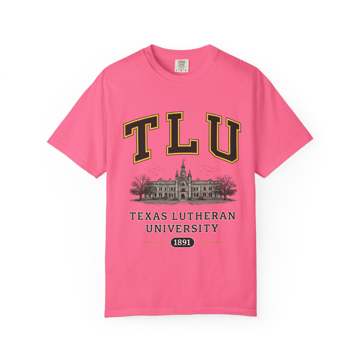 Texas Lutheran University T-Shirt — TLU Campus Vintage Graphic Tee