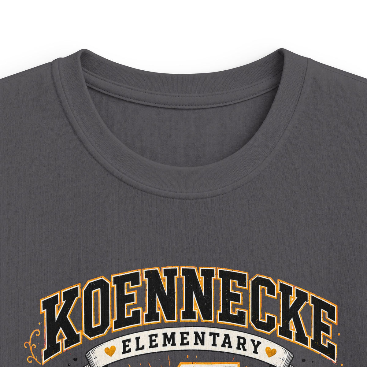 Koennecke Elementary Fourth Grade Kids T‑Shirt — '4 Fourth Grade' Bee School Tee