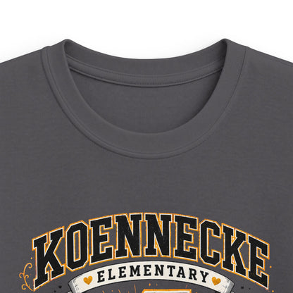 Koennecke Elementary Fourth Grade Kids T‑Shirt — '4 Fourth Grade' Bee School Tee