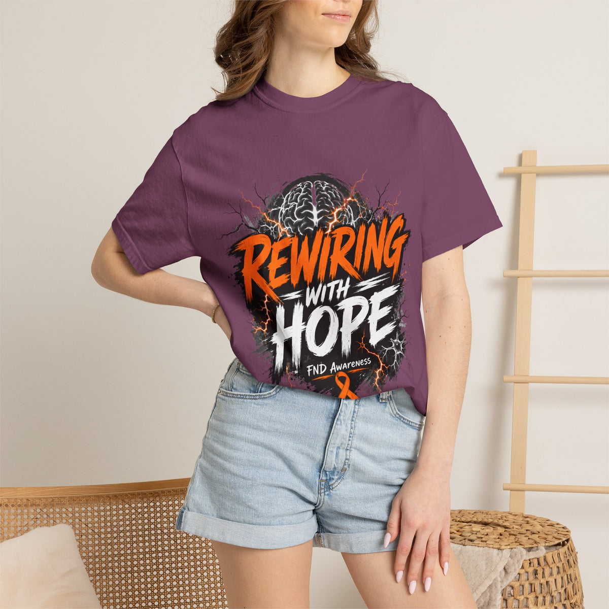 FND Rewiring Unisex Garment-Dyed T-shirt