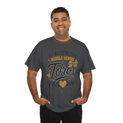 Toros Middle School Tee — L.J. Briesemaster School Spirit Shirt