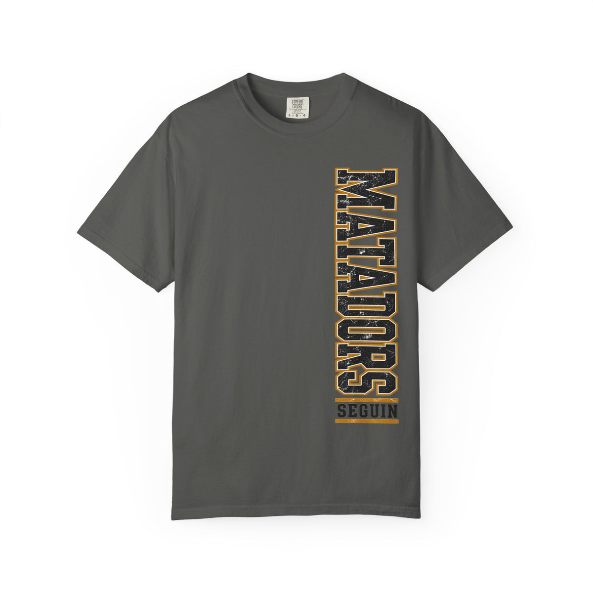 Matadors Seguin Vertical Logo T‑Shirt — Wilson 23 Back Jersey Tee