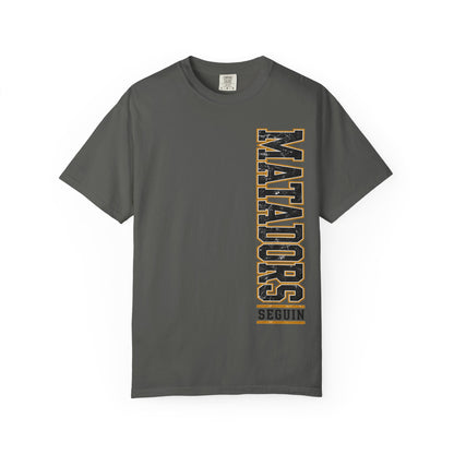 Matadors Seguin Vertical Logo T‑Shirt — Wilson 23 Back Jersey Tee
