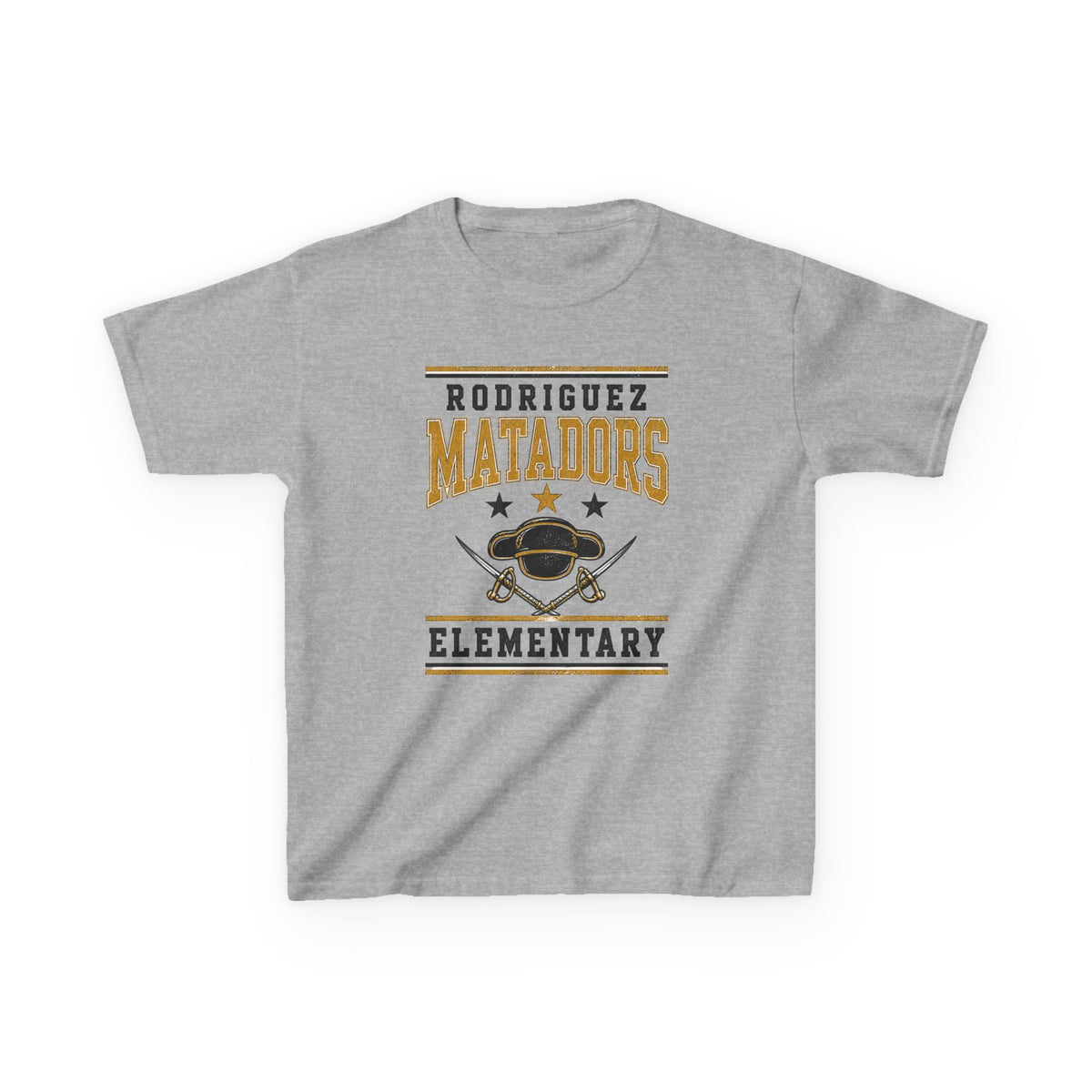 Rodriguez Matadors Elementary Kids T-Shirt — School Spirit Tee