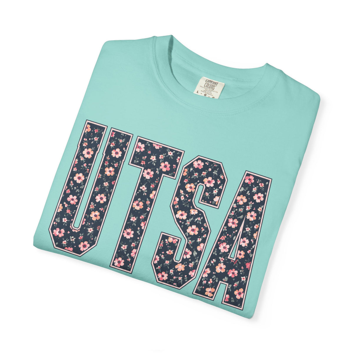 UTSA Floral Logo T‑Shirt — UT San Antonio Collegiate Tee