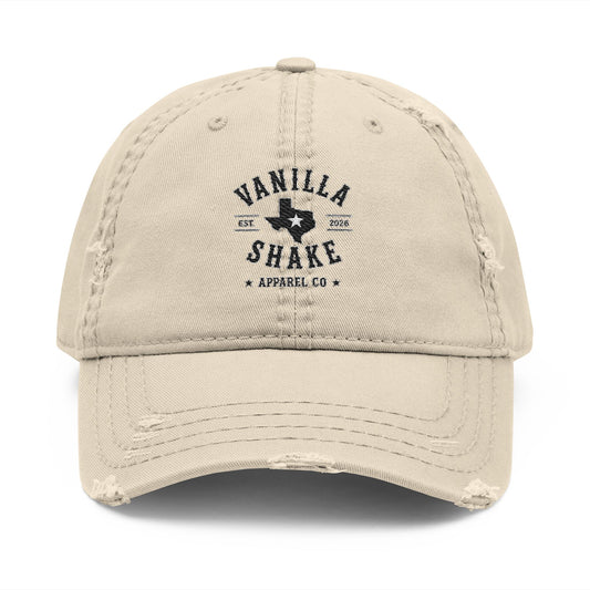 Distressed Dad Hat (Embroidery)