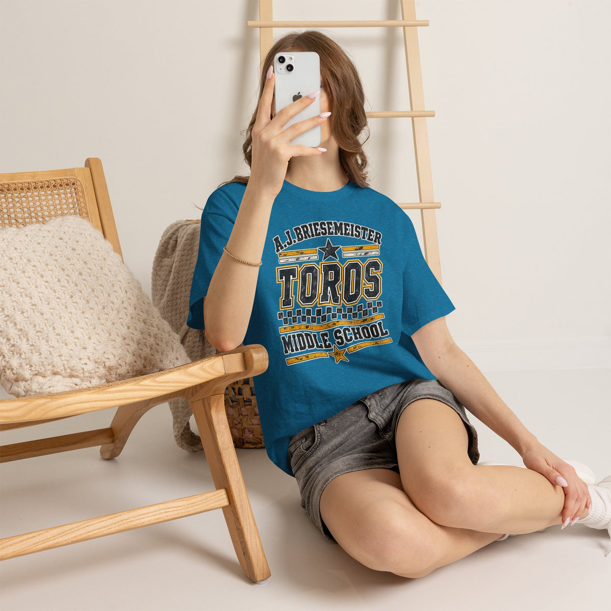 Toros Middle School Tee — A.J. Briesemeister School Spirit T-Shirt