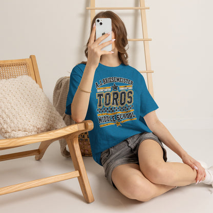 Toros Middle School Tee — A.J. Briesemeister School Spirit T-Shirt