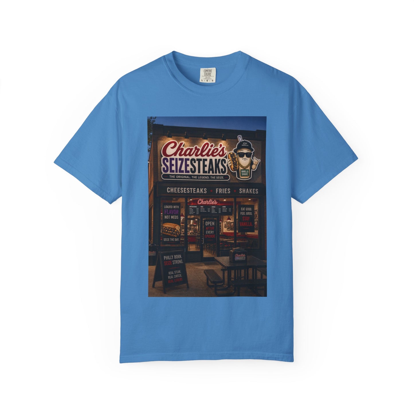 Charlie’s Seizesteaks Diner T-Shirt