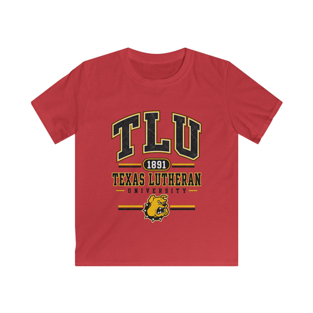 Texas Lutheran University Kids Tee — TLU Bulldogs Youth Shirt