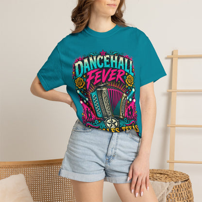 Dancehall Fever Accordion T-Shirt — Gonzales, Texas Friday Night Two-Step
