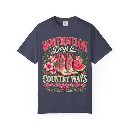 Watermelon Days & Country Ways T-Shirt