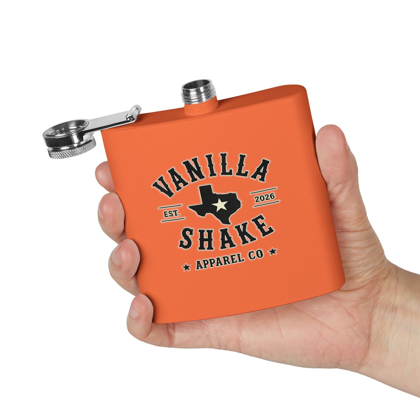 Stainless Steel Flask, 6oz