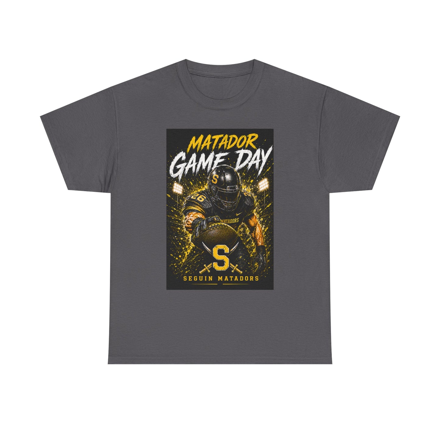 Matador Game Day T-Shirt — Seguin Matadors Football Fan Tee