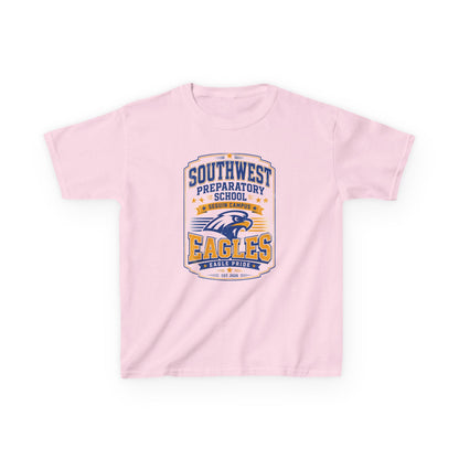 Kids T-Shirt — Southwest Preparatory School Eagles Mascot Tee