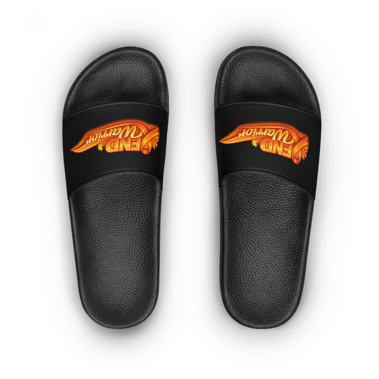 Black FND Warrior Women's Slide Sandals