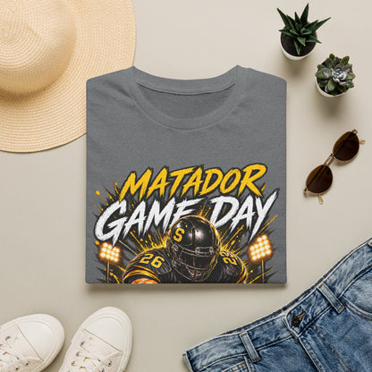 Matador Game Day Football T-Shirt — Seguin Matadors Fan Tee