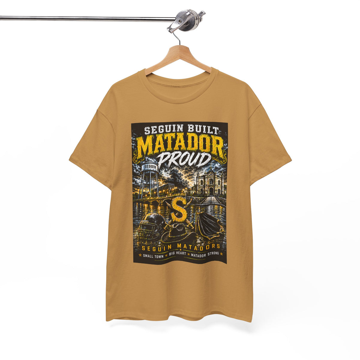 Matador Proud T‑Shirt — Seguin Built Community Tee