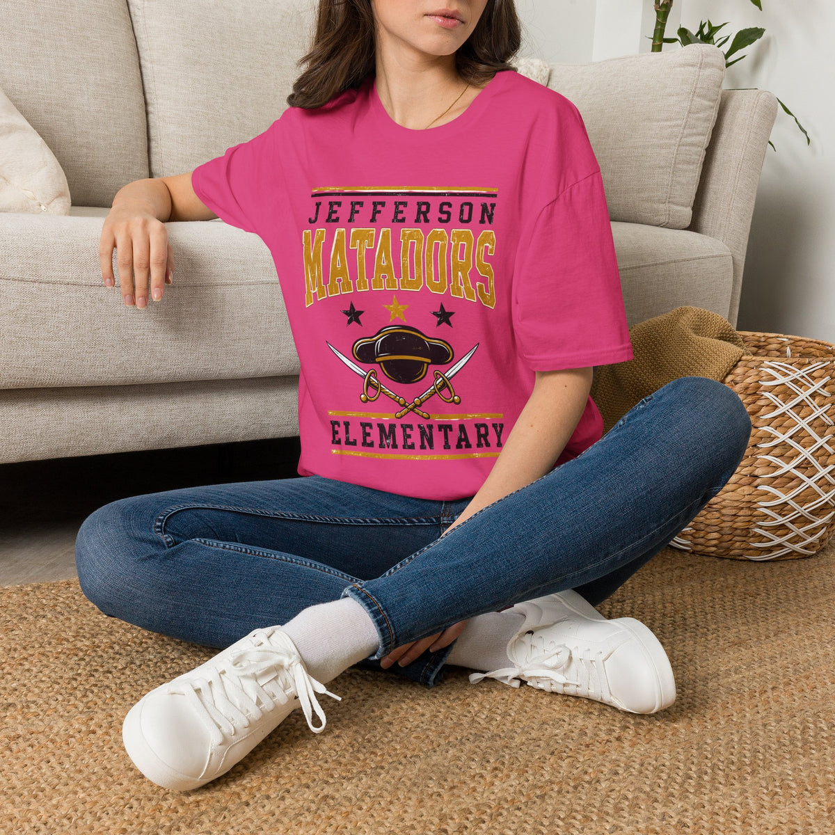 Jefferson Matadors Elementary T-Shirt — School Spirit Tee