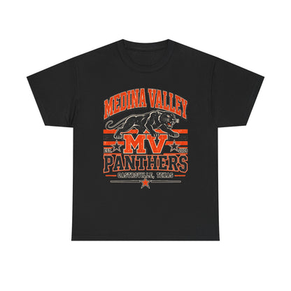 Medina Valley Panthers MV Castrovile Texas T-Shirt