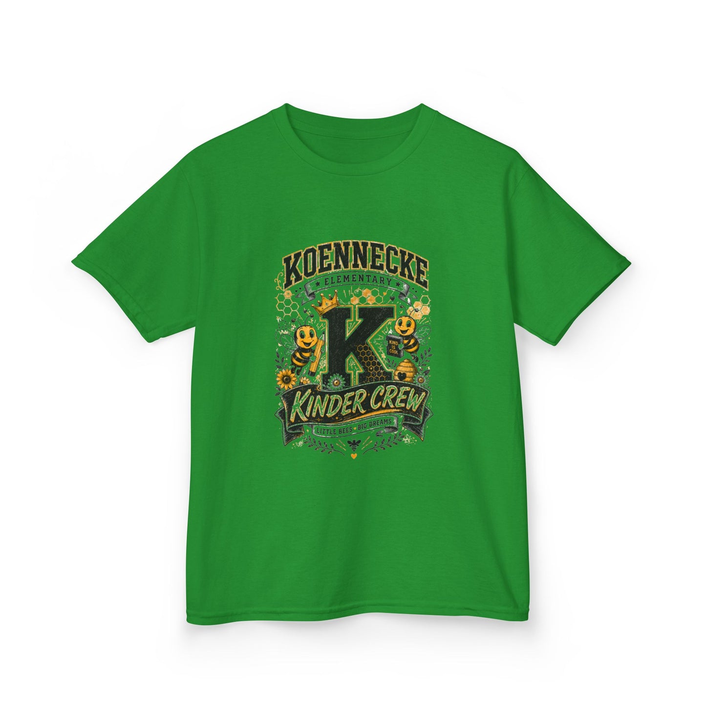 Kinder Crew Kids T-Shirt — 'Koennecke Kinder Crew' School Spirit Tee