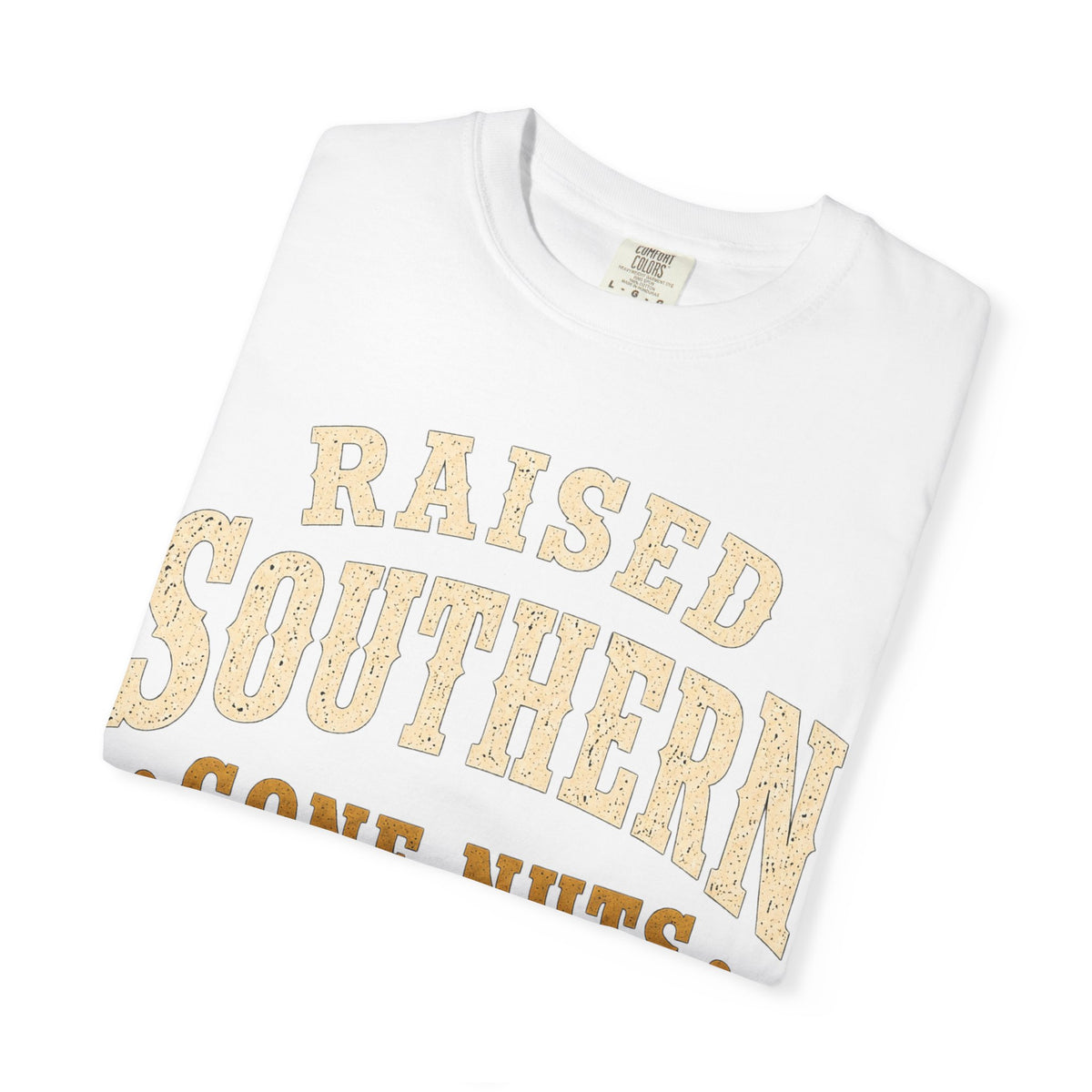 Raised Southern "Gone Nuts" T-Shirt — Seguin, Texas Retro Country Tee